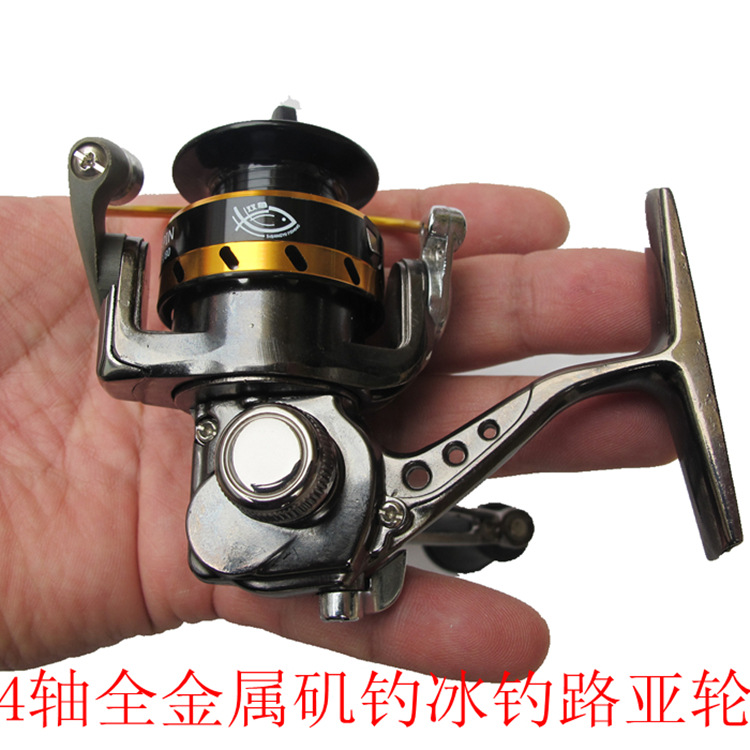 Mini All Metal Spinning Fishin - Ice Fishing Reel review and price