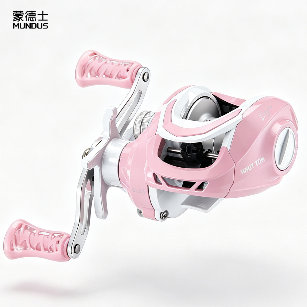 Pink 6.3:1 Gear Ratio 3+1 Ball - Ice Fishing Reel review and price
