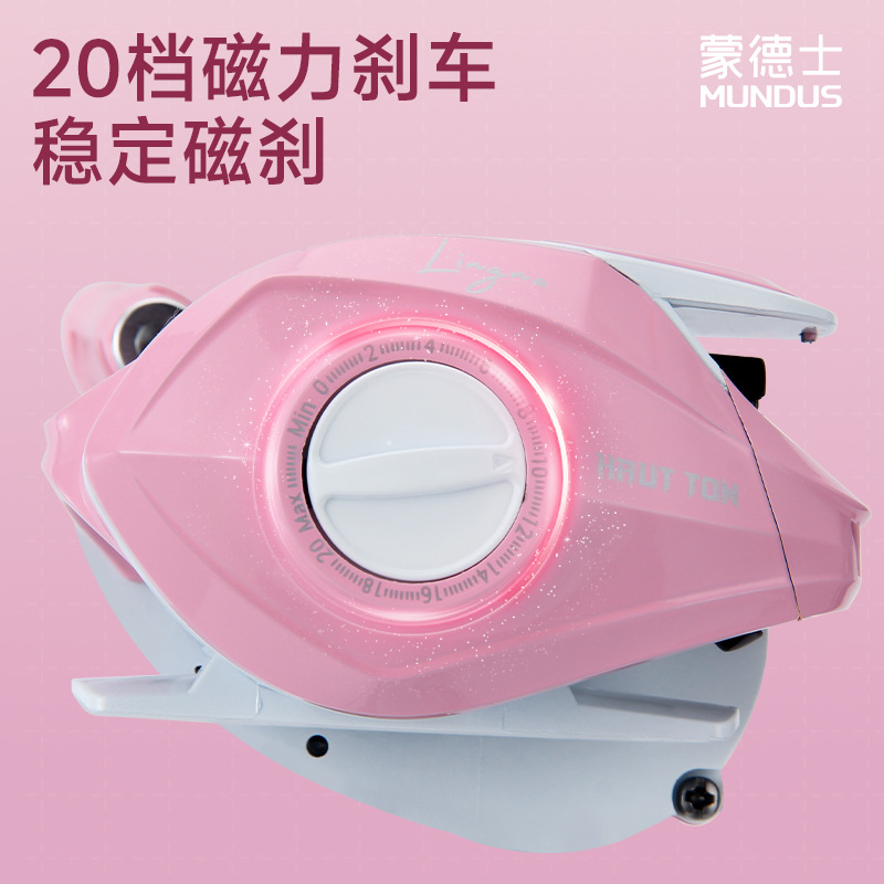 Pink 6.3:1 Gear Ratio 3+1 Ball - Ice Fishing Reel review and price