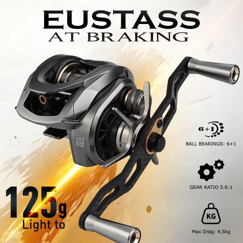 LEYDUN EUSTASS Baitcasting Ree - Spincast Reel review and price
