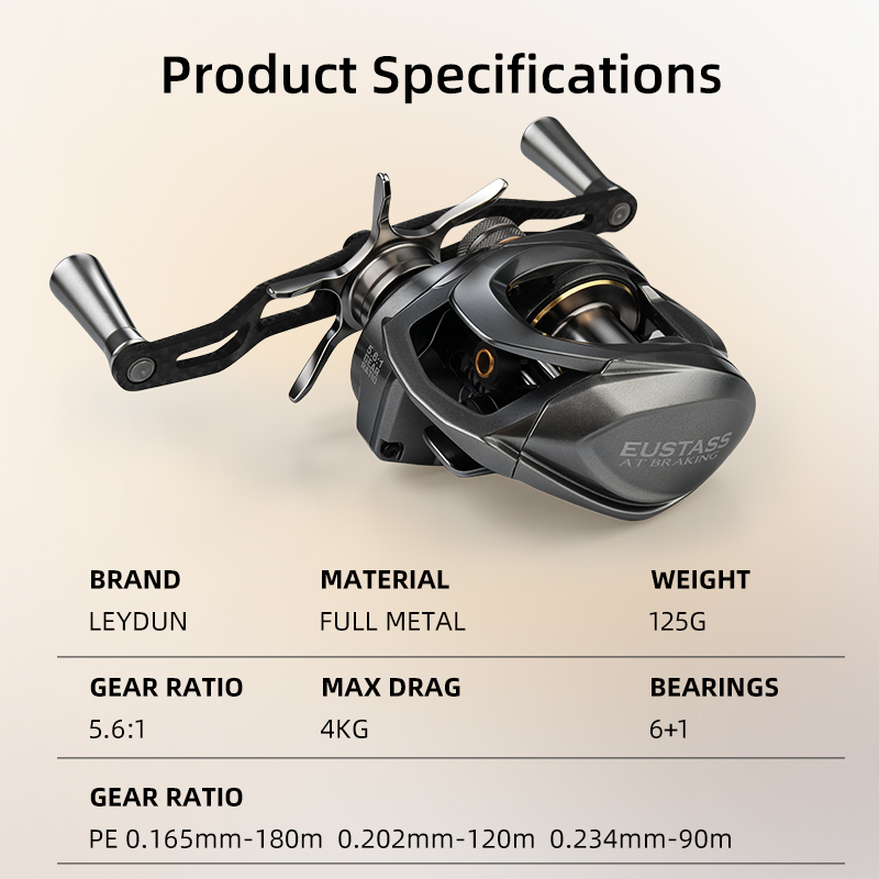 LEYDUN EUSTASS Baitcasting Ree - Spincast Reel review and price