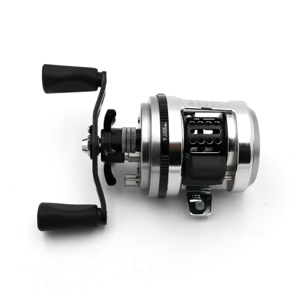 Bait Casting Reel DX Small Dru - Ice Fishing Reel review and price