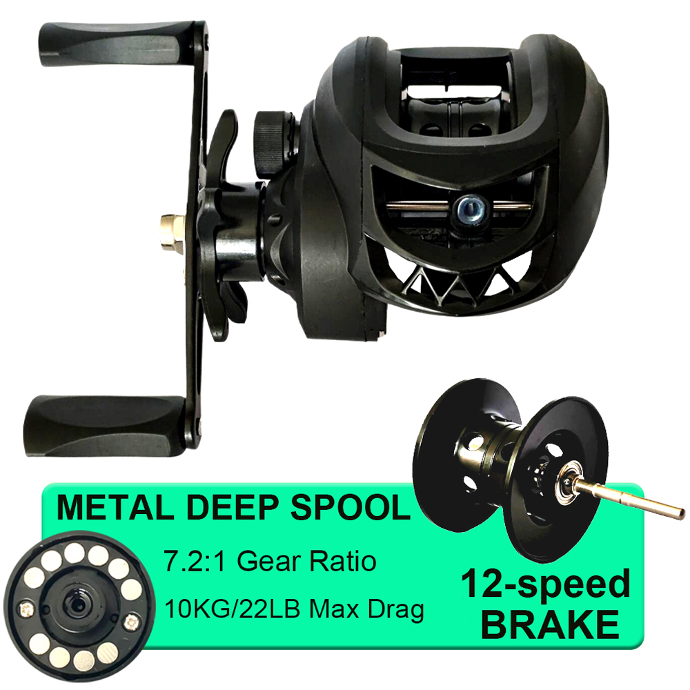 Fishing Set Bait Casting Lure  - Spincast Reel review and price